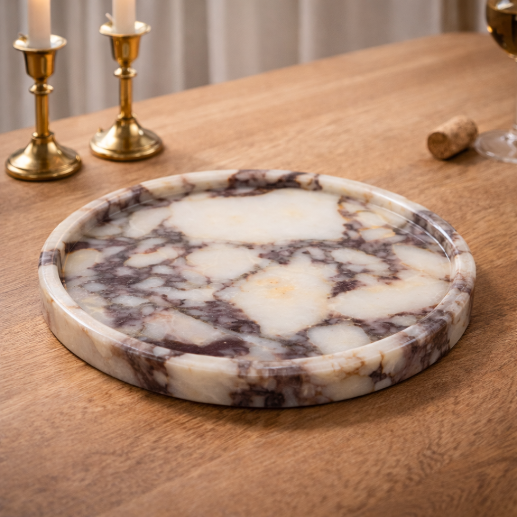 Calcetta | Marmor-Dekotablett mit zeitloser Eleganz