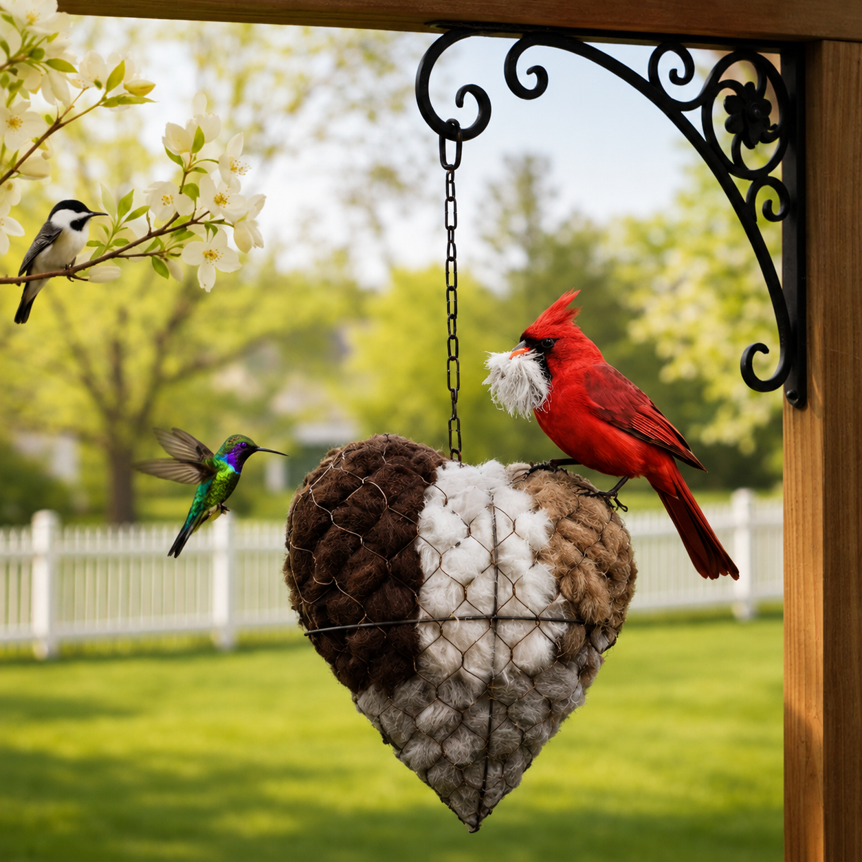 LiebesNest | Ein liebevoller Rückzugsort für Gartenvögel