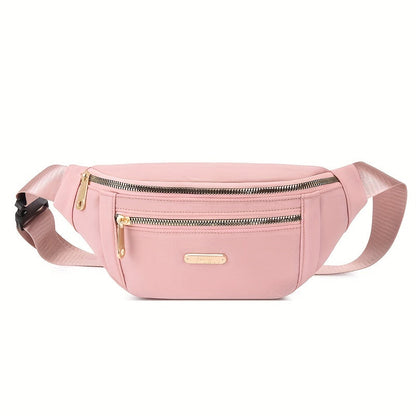 Movéra | Leichte Crossbody- & Hüfttasche mit mehreren Reißverschlussfächern