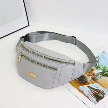 Movéra | Leichte Crossbody- & Hüfttasche mit mehreren Reißverschlussfächern
