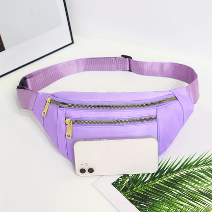 Movéra | Leichte Crossbody- & Hüfttasche mit mehreren Reißverschlussfächern