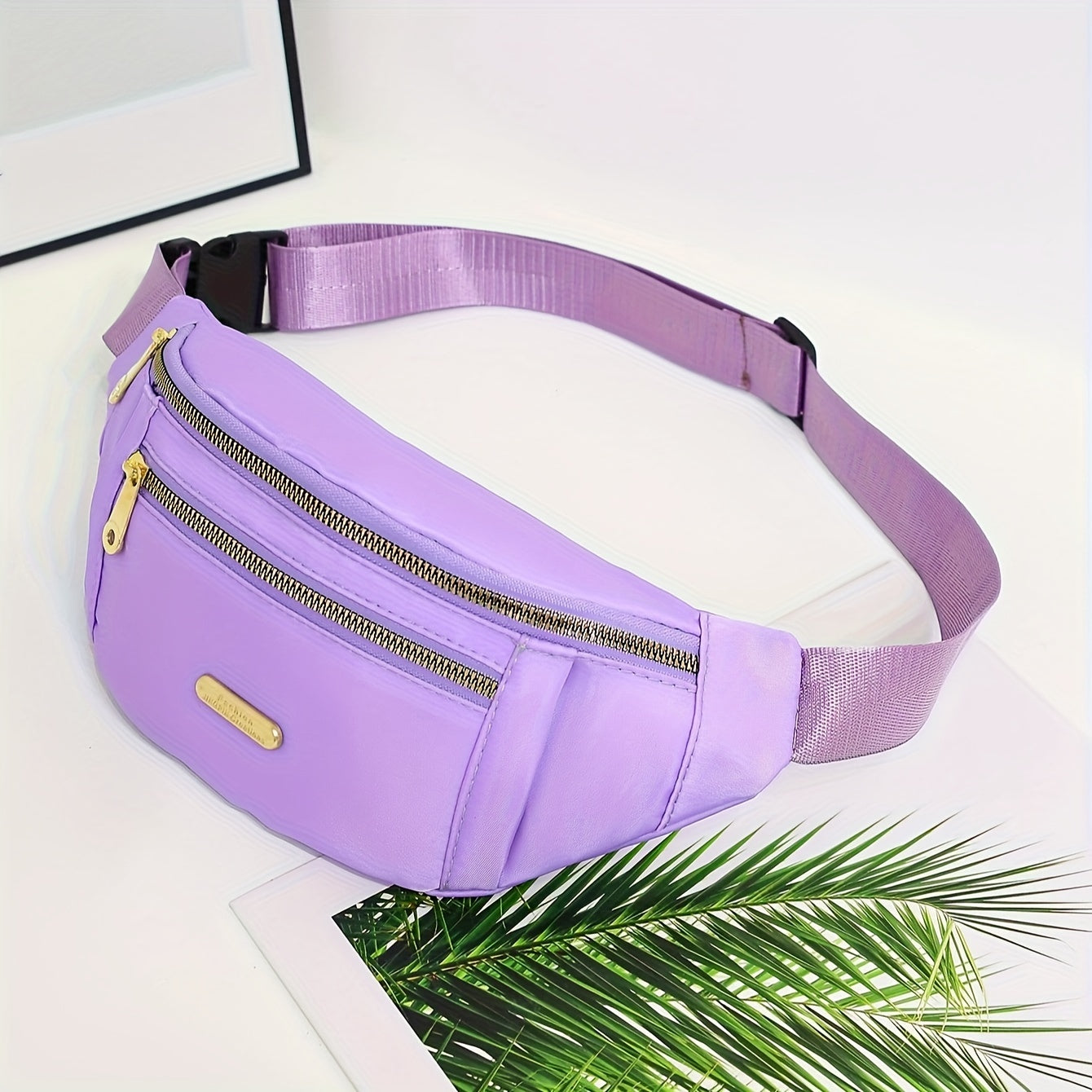 Movéra | Leichte Crossbody- & Hüfttasche mit mehreren Reißverschlussfächern