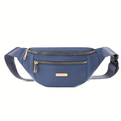 Movéra | Leichte Crossbody- & Hüfttasche mit mehreren Reißverschlussfächern