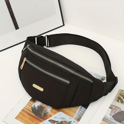 Movéra | Leichte Crossbody- & Hüfttasche mit mehreren Reißverschlussfächern