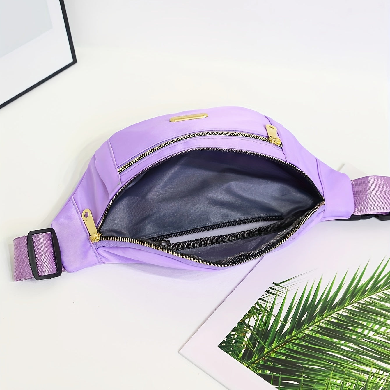 Movéra | Leichte Crossbody- & Hüfttasche mit mehreren Reißverschlussfächern