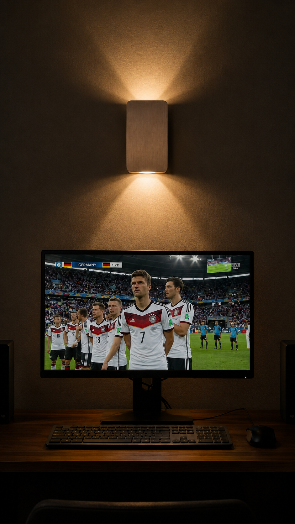 Auréon | Minimalistische Wandleuchte mit modernem Lichtspiel