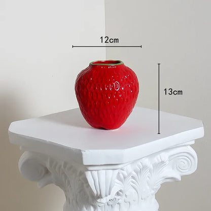 BerryPop | Verspielte Erdbeer-Vase mit fruchtigem Charme