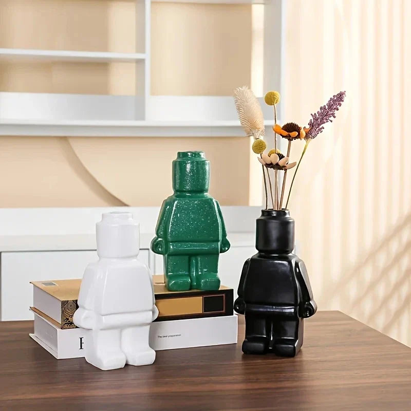 BrickBloom | Kreative Designvase mit modernem Charakter