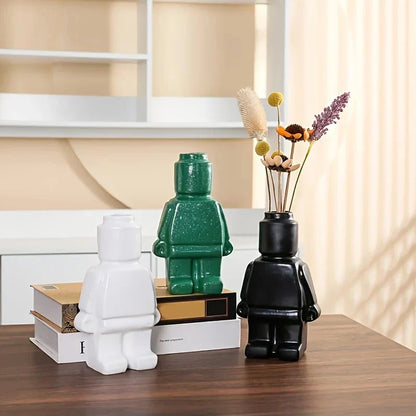 BrickBloom | Kreative Designvase mit modernem Charakter