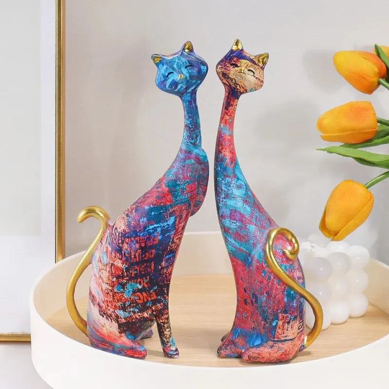 Cattéa | Künstlerisches Katzen-Duo mit eleganter Ausstrahlung