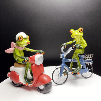 Frolico | Verspielte Froschskulptur mit charmantem Charakter