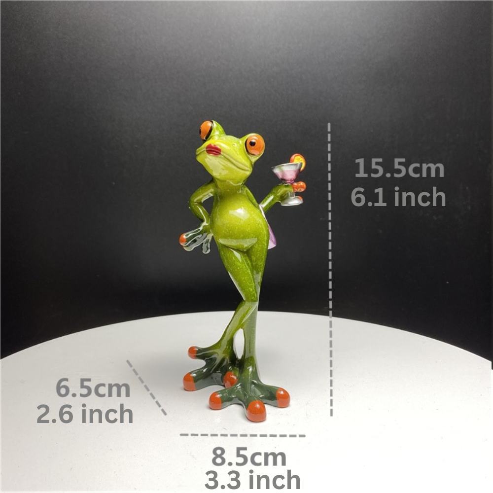 Frolico | Verspielte Froschskulptur mit charmantem Charakter