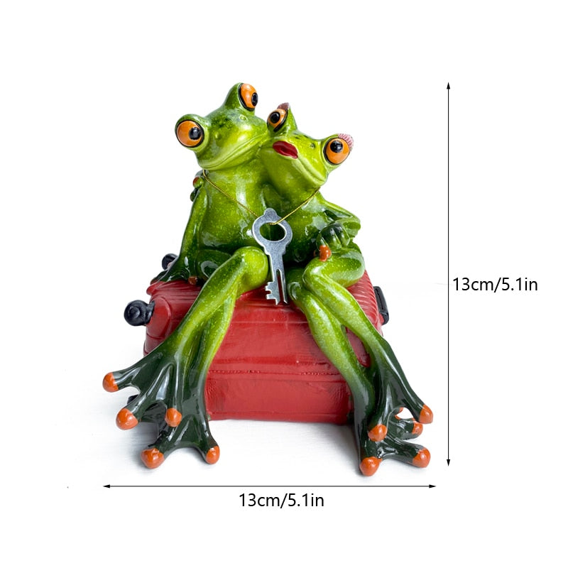 Frolico | Verspielte Froschskulptur mit charmantem Charakter