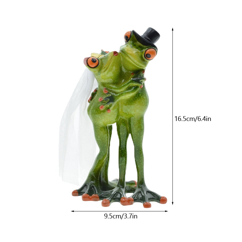 Frolico | Verspielte Froschskulptur mit charmantem Charakter