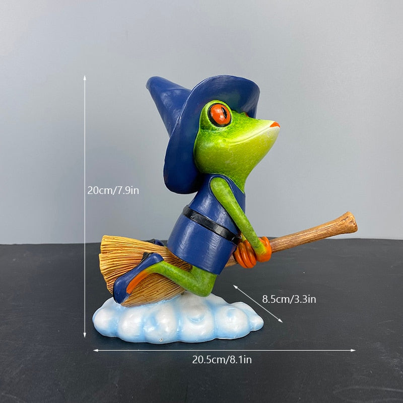 Frolico | Verspielte Froschskulptur mit charmantem Charakter