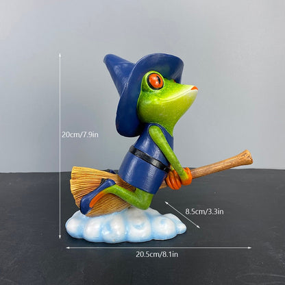 Frolico | Verspielte Froschskulptur mit charmantem Charakter