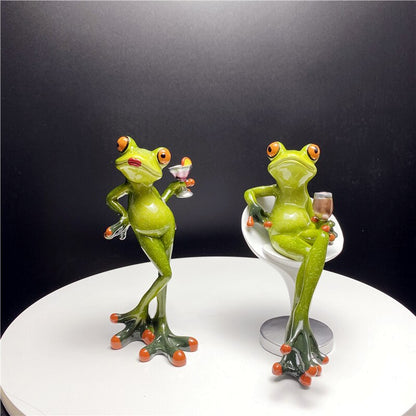 Frolico | Verspielte Froschskulptur mit charmantem Charakter