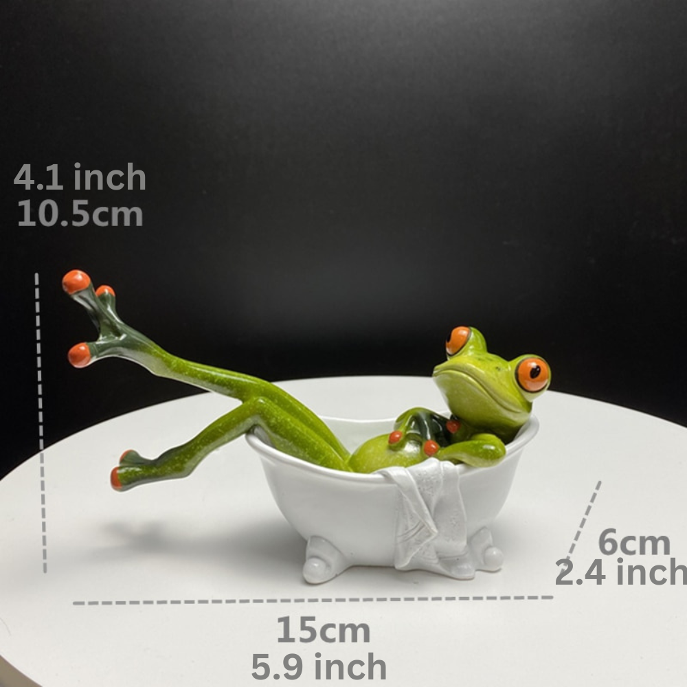 Frolico | Verspielte Froschskulptur mit charmantem Charakter
