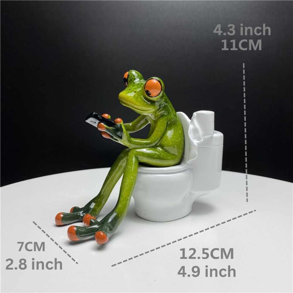 Frolico | Verspielte Froschskulptur mit charmantem Charakter