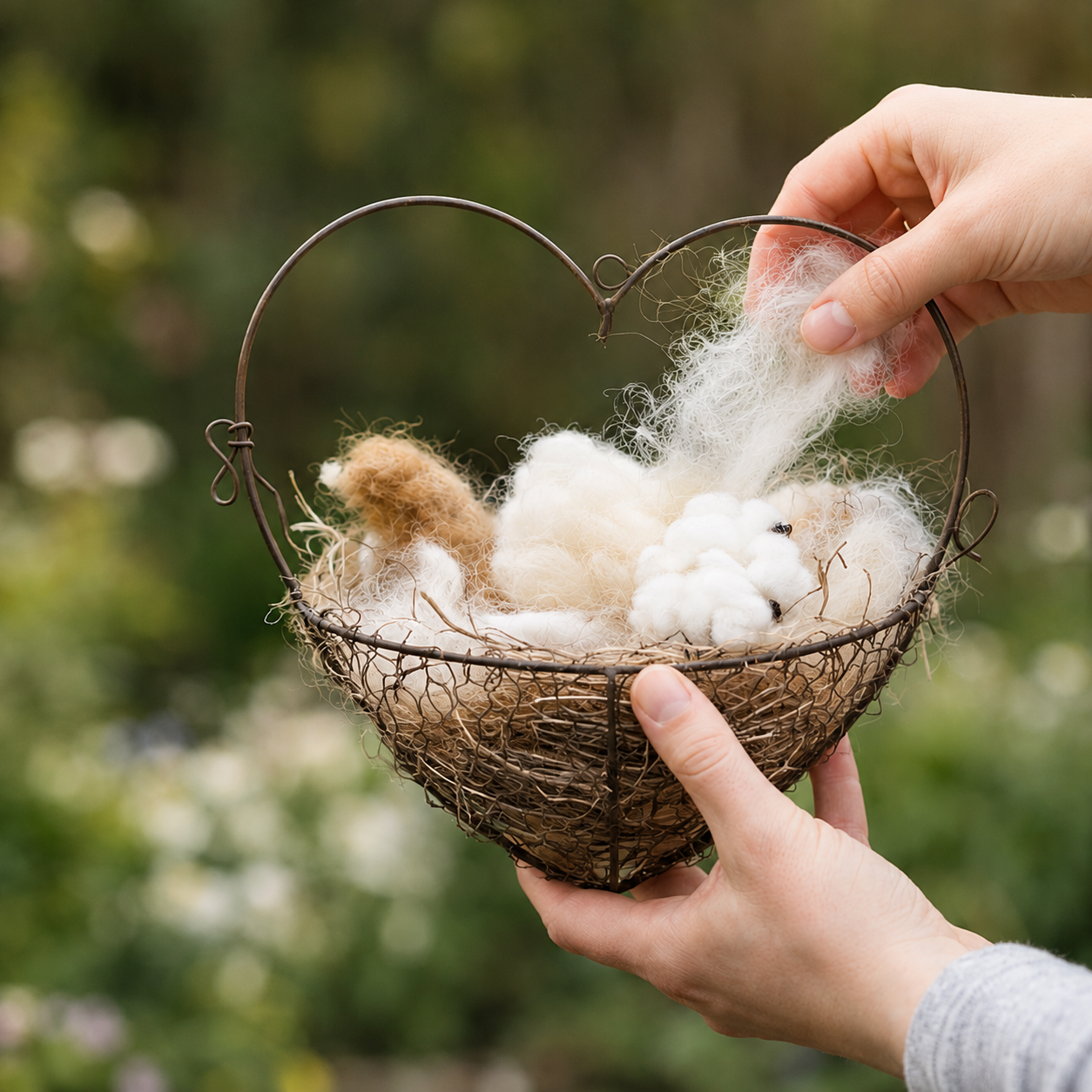 LiebesNest | Ein liebevoller Rückzugsort für Gartenvögel