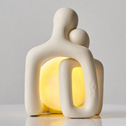 LunaHerz | Emotionale Tischlampe mit warmer LED-Lichtstimmung