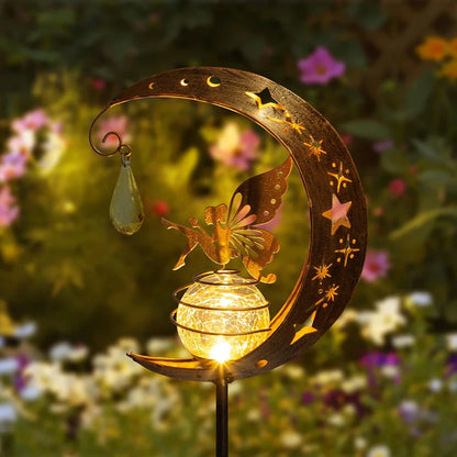 Moonelle | Magische Gartenbeleuchtung mit Fee & warmem Lichtschein