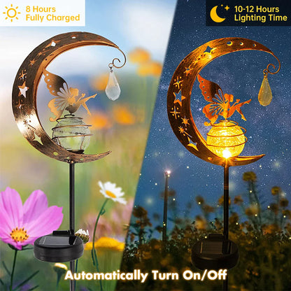 Moonelle | Magische Gartenbeleuchtung mit Fee & warmem Lichtschein