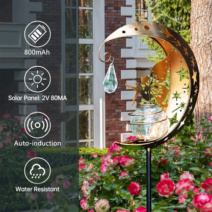 Moonelle | Magische Gartenbeleuchtung mit Fee & warmem Lichtschein