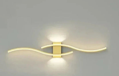 Noéline | Minimalistische Wandleuchte mit elegantem Wellendesign