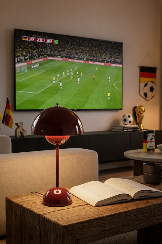 Nordé | Kabellose Tischlampe mit warmer Lichtstimmung und minimalistischem Design