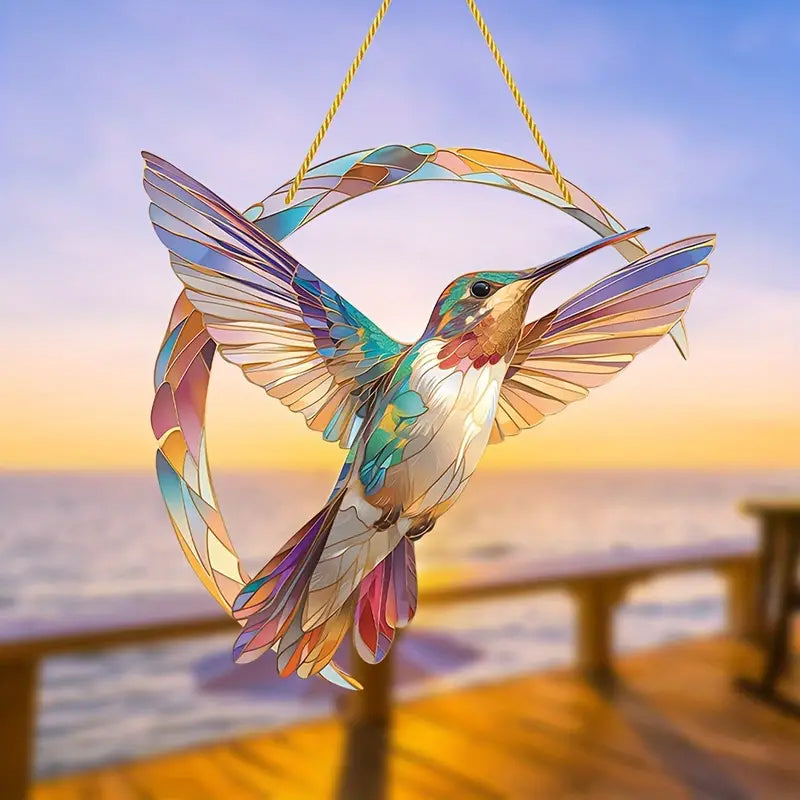 Solibri | Kolibri-Sonnenfänger | Farbenfroher Sonnenfänger voller Lichtzauber