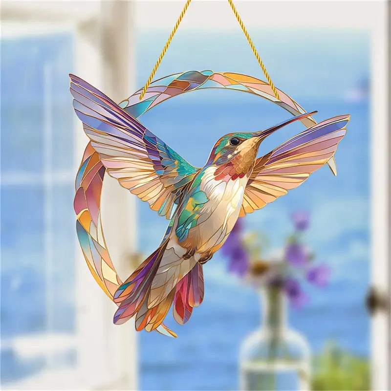 Solibri | Kolibri-Sonnenfänger | Farbenfroher Sonnenfänger voller Lichtzauber