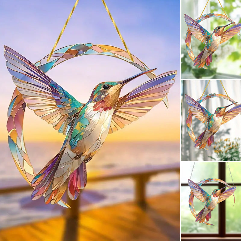 Solibri | Kolibri-Sonnenfänger | Farbenfroher Sonnenfänger voller Lichtzauber