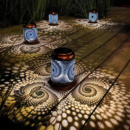 Spiria | Magische Solarleuchte mit faszinierender Lichtprojektion