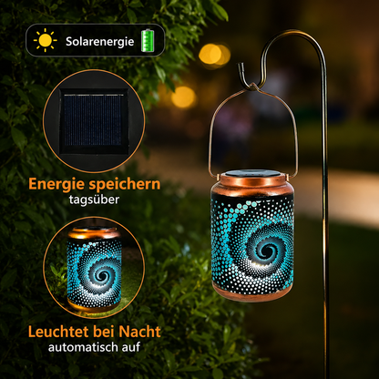 Spiria | Magische Solarleuchte mit faszinierender Lichtprojektion