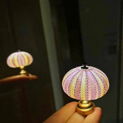 Viënna | Handgefertigte Muschellampe mit warmer Lichtatmosphäre