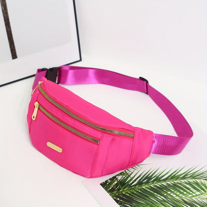 Movéra | Leichte Crossbody- & Hüfttasche mit mehreren Reißverschlussfächern