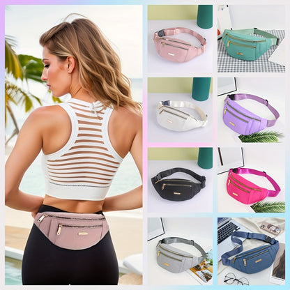 Movéra | Leichte Crossbody- & Hüfttasche mit mehreren Reißverschlussfächern