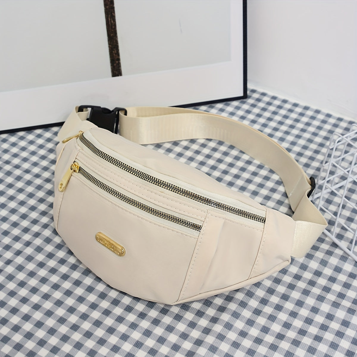 Movéra | Leichte Crossbody- & Hüfttasche mit mehreren Reißverschlussfächern
